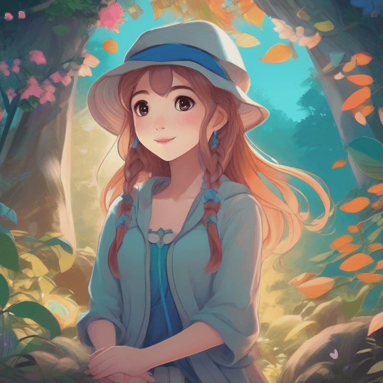 Realistic character portrait with natural lighting and detailed skin textures