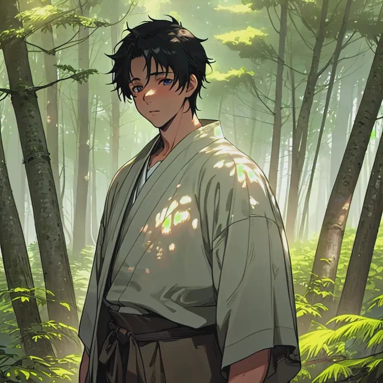 Ghibli style character