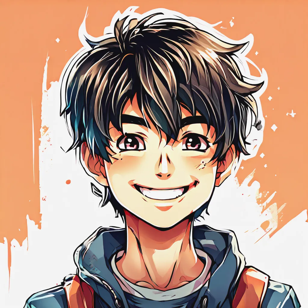 Manga style character