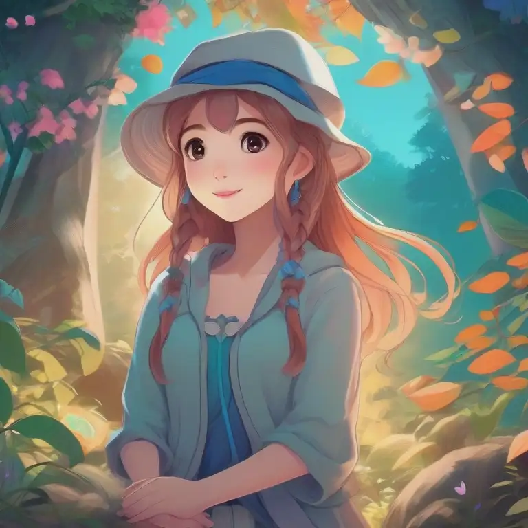 Realistic character portrait with natural lighting and detailed skin textures