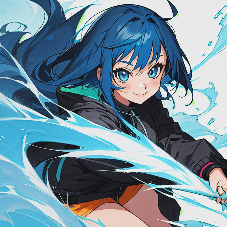 AI generated style of anime #6