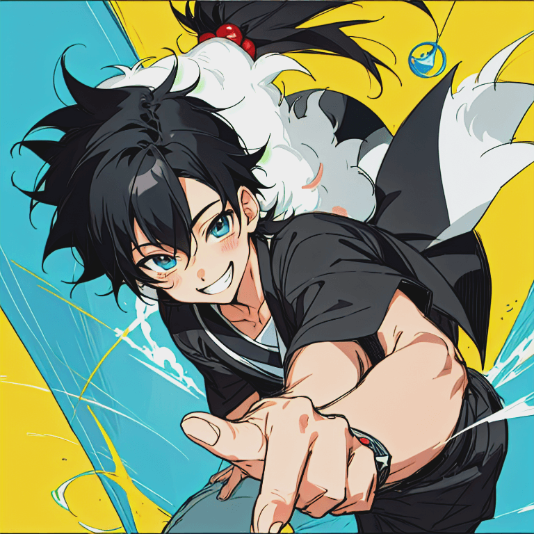 AI generated style of anime #7