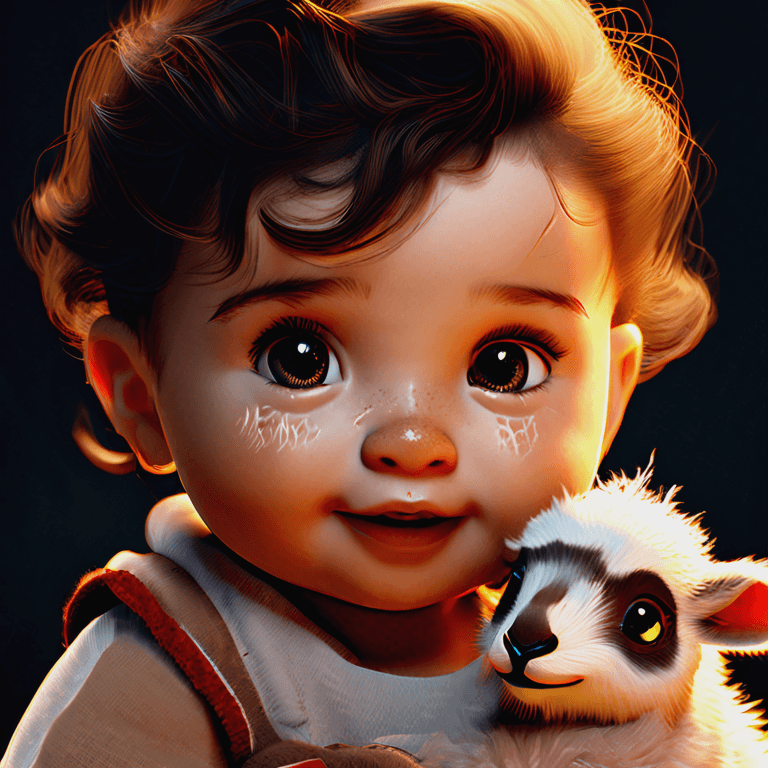 Digital art style of character