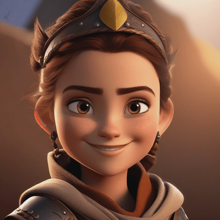 Anime character design with vibrant colors and dynamic posing created using artificial intelligence.